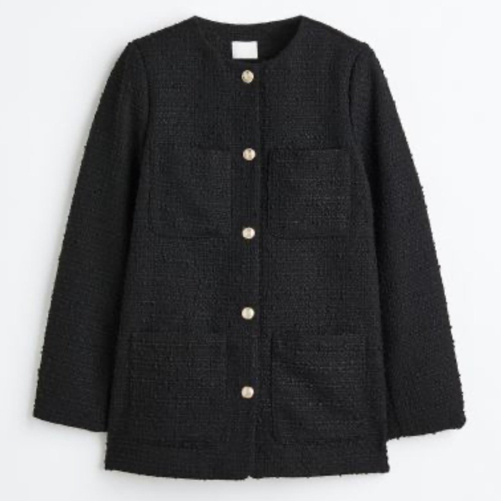 NWOT HM BOUCLE JACKET